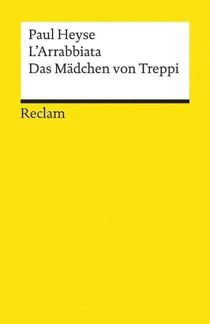 Reclam UB 08301 Heysel.L'Arrabiata - Paul Heyse - Książki -  - 9783150083017 - 