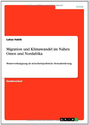 Cover for Lukas Habib · Migration Und Klimawandel Im Nahen Osten Und Nordafrika (Paperback Book) [German edition] (2014)