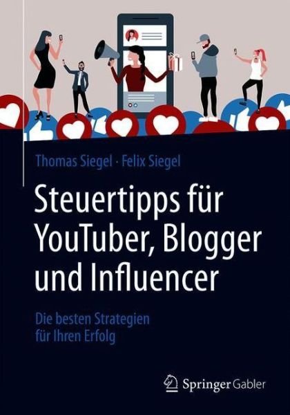 Cover for Siegel · Steuertipps für YouTuber, Blogge (Bog) (2020)