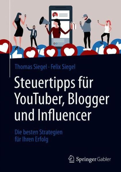 Cover for Siegel · Steuertipps für YouTuber, Blogge (Book) (2020)