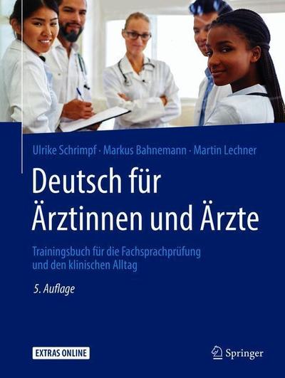 Cover for Ulrike Schrimpf · Deutsch fur Arztinnen und Arzte (Paperback Book) (2019)