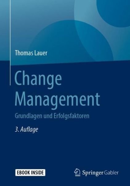 Cover for Lauer · Change Management (Book) (2019)