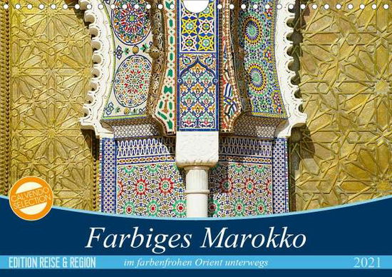 Cover for Wechsler · Farbiges Marokko (Wandkalender (Book)