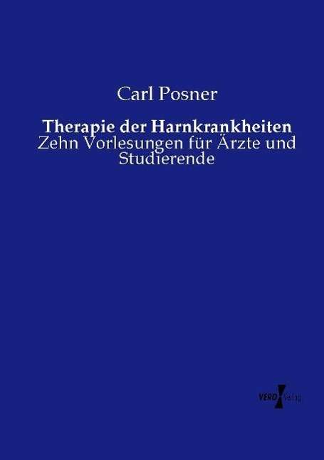 Cover for Posner · Therapie der Harnkrankheiten (Book)