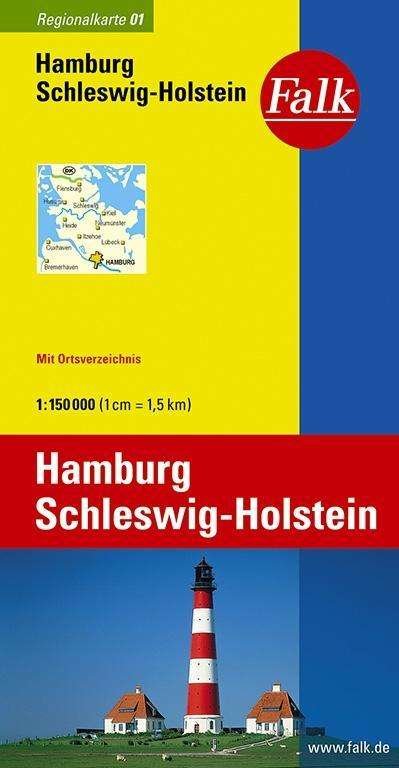 Cover for Mair-Dumont · Falkplan: Hamburg Schleswig-Holstein (Hardcover Book) (2018)