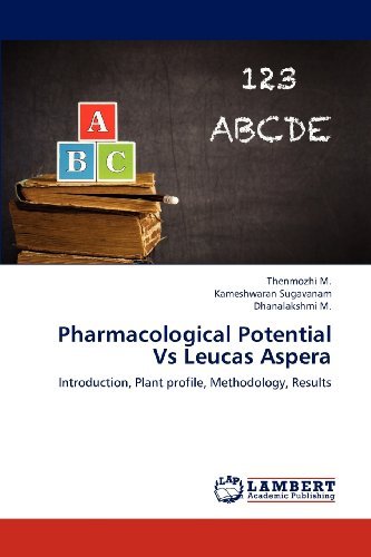 Cover for Dhanalakshmi M. · Pharmacological Potential vs Leucas Aspera: Introduction, Plant Profile, Methodology, Results (Paperback Book) (2012)