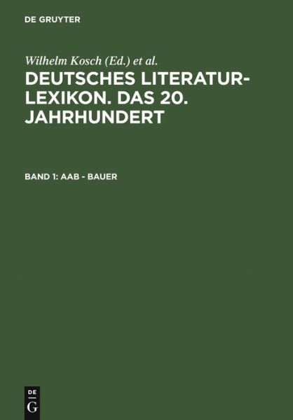 Aab - Bauer - Lutz Hagestedt - Books - Walter de Gruyter - 9783908255017 - December 20, 1999