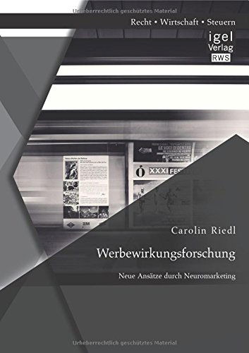 Cover for Carolin Riedl · Werbewirkungsforschung: Neue Ansätze Durch Neuromarketing (Paperback Book) [German edition] (2014)