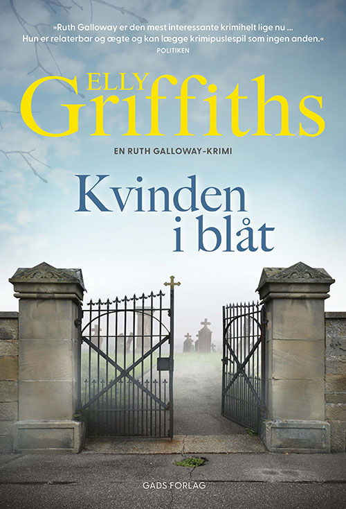 Cover for Elly Griffiths · Kvinden i blåt (Sewn Spine Book) [1e uitgave] (2021)