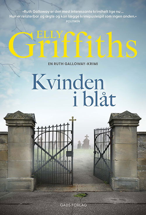 Cover for Elly Griffiths · Kvinden i blåt (Hæftet bog) [1. udgave] (2021)