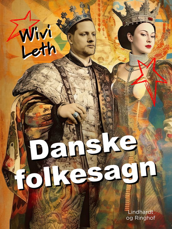 Cover for Wivi Leth · Danske folkesagn (Sewn Spine Book) [1st edition] (2024)