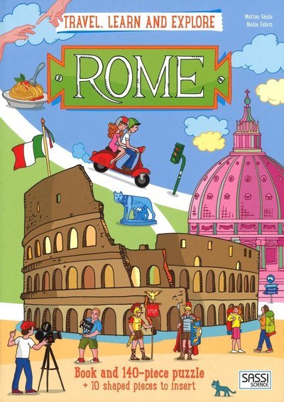 Cover for Matteo Gaule · Rome Book &amp; Puzzle - Travel Learn &amp; Explore (Hardcover Book) (2018)