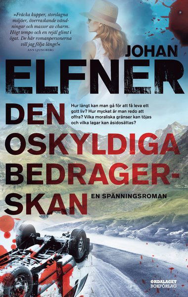 Cover for Johan Elfner · Den oskyldiga bedragerskan (Hardcover Book) (2021)