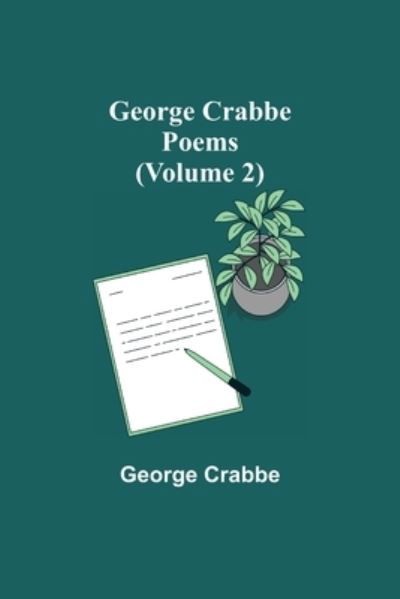 Cover for George Crabbe (Paperback Book) (2021)