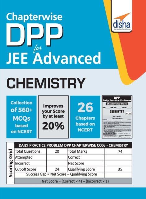 Chapter-wise DPP Sheets for Chemistry JEE Advanced - Disha Experts - Książki - Disha Publication - 9789388240017 - 10 października 2019