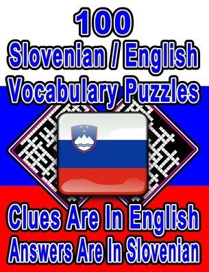 Cover for On Target Publishing · 100 Slovenian / English Vocabulary Puzzles (Pocketbok) (2020)