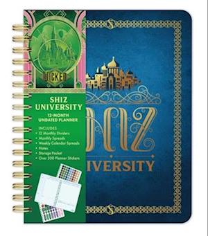 Cover for Insight Editions · Wicked: Shiz University 12-Month Undated Planner (Inbunden Bok) (2025)