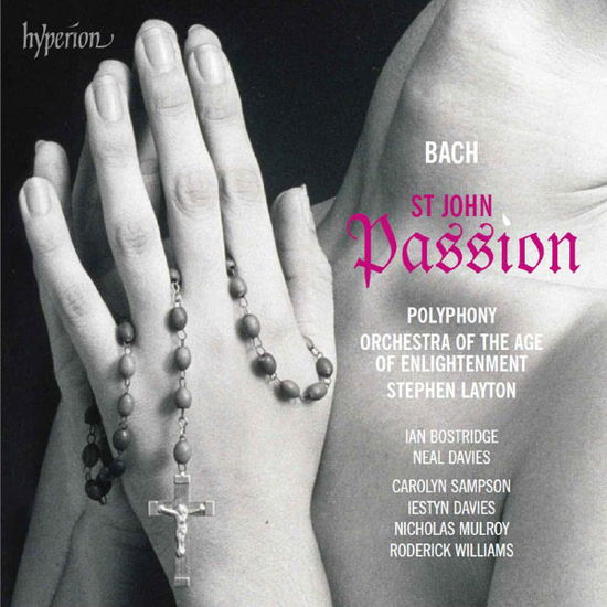 Cover for Stephen Layton Orchestra of T · Bach St John Passion (CD) (2013)