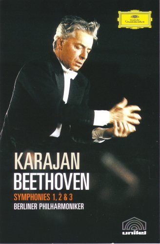 Cover for Karajan Herbert Von / Berlin P · Beethoven: Symp. N. 1-2-3 (DVD) (2006)