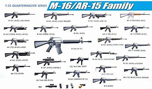 1/35 M-16/ar-15 Family (7/22) * - Dragon - Merchandise - Marco Polo - 0089195838018 - 