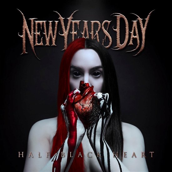 Cover for New Years Day · Half Black Heart (LP) (2024)