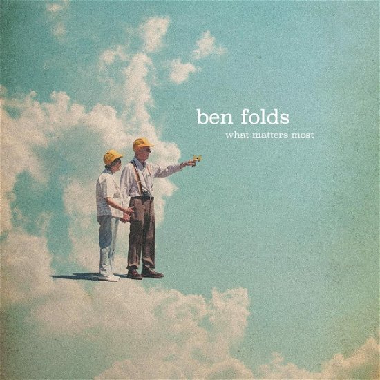 Cover for Ben Folds · What Matters Most (LP) [Limited Seaglass Blue, Autographed edition] (2023)