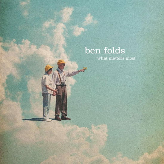 Cover for Ben Folds · What Matters Most (LP) [Limited Seaglass Blue, Autographed edition] (2023)