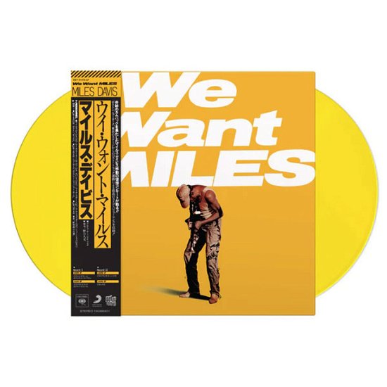 Cover for Miles Davis · We Want Miles (LP) [Opaque Yellow edition] (2022)