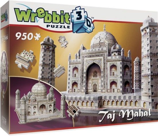 Wrebbit 3D Puzzle - Taj Mahal - Coiled Springs - Brettspill - WREBBIT PUZZLES - 0665541020018 - 1. mars 2016
