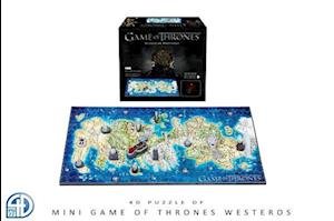Cover for Coiled Springs · Game of Thrones: Westeros 4D Mini Puzzle (Jigsaw Puzzle) (2016)