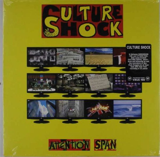Cover for Culture Shock · Attention Span (LP) (2016)