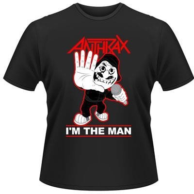 Cover for Anthrax · I'm the Man (T-shirt) [size S] (2011)