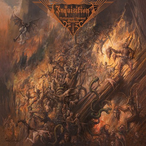 Cover for Inquisition · Nefarious Dismal Orations (LP) (2015)