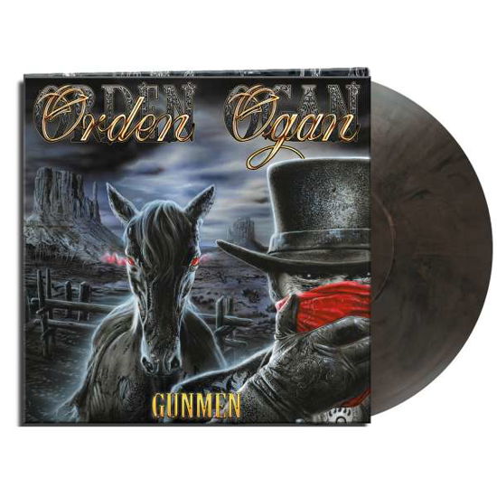 Cover for Orden Ogan · Gunmen (Clear / Black Marbled Vinyl) (LP) (2022)
