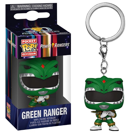 Mighty Morphin Power Rangers 30th- Green Ranger - Funko Pop! Keychain: - Produtos - FUNKO UK LTD - 0889698722018 - 21 de agosto de 2023