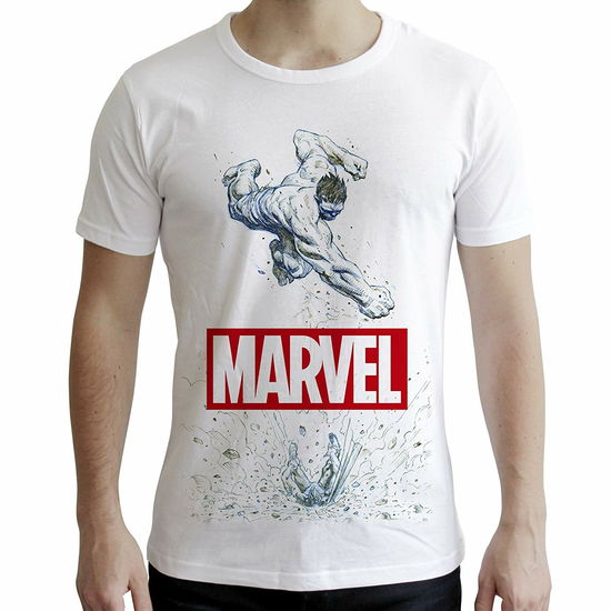 Marvel - Tshirt Marvel Hulk Man Ss White - New Fit - Abystyle - Other -  - 3700789245018 - 