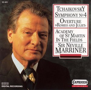Cover for Sir Neville Marriner · Symphony No.4op.36/romeo Julie (CD) (1996)