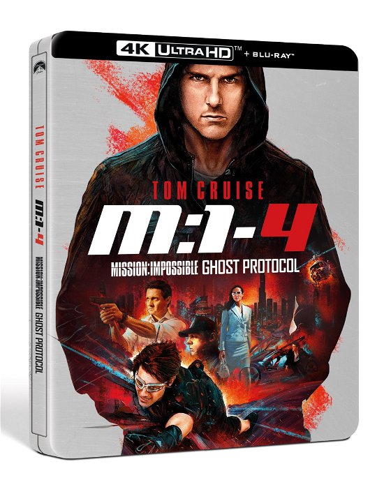 Cover for Mission: Impossible · Protocollo Fantasma (Steelbook) (4K Ultra Hd+Blu-Ray) (N/A)