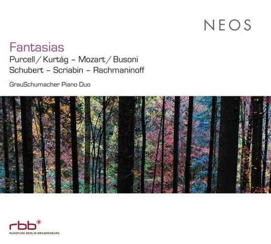 Grauschumacher Piano Duo · Fantasias: Purcell / Kurtag - Mozart / Busoni (CD) (2017)