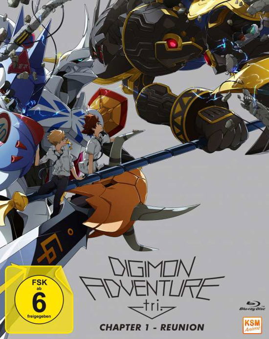 Cover for Digimon Adventure Tri. - Reunion Chapter 1 (Blu-ray) (2017)