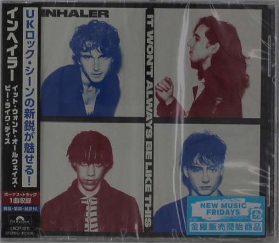 Inhaler · It Won`t Always Be Like This (CD) [Japan Import edition] (2021)