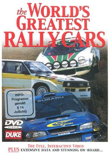 Cover for Bruce Cox · Worlds Greatest Rally Cars (DVD) (2001)