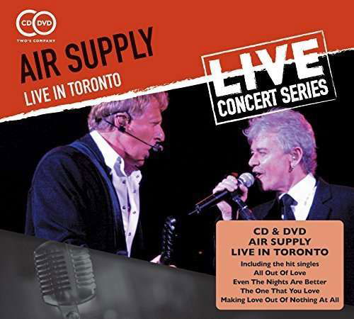 Live In Toronto - Air Supply - Muziek - WIENERWORLD PRESENTATION - 5018755509018 - 30 oktober 2015