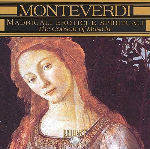 Cover for The Consort of Musicke · Madrigali Erotici E Spirituali (CD) (1998)