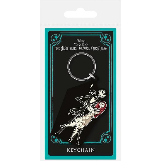 Cover for Disney: Pyramid · The Nightmare Before Christmas - Jack &amp; Sally Coffin - (Rubber Keychain / Portachiavi) (MERCH)