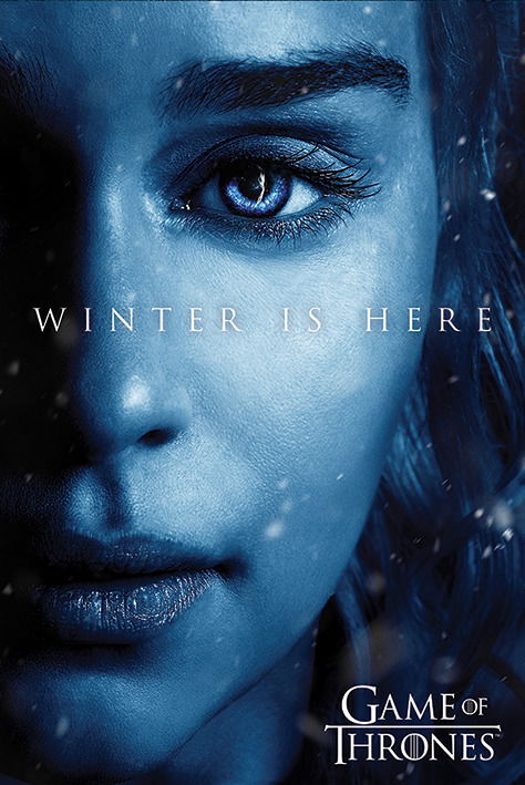 GAME OF THRONES - Poster 61X91 - Winter is Here - - Game Of Thrones - Marchandise - Pyramid Posters - 5050574342018 - 7 février 2019