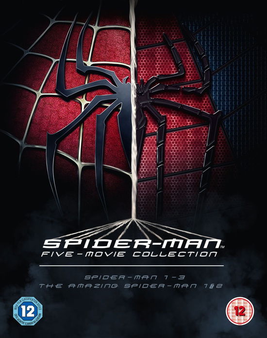 Cover for Spider-man: Five-movie Collection · Spider-Man Complete 5-Film Boxset (Blu-ray) (2016)