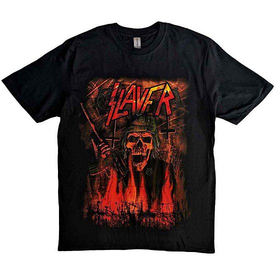 Slayer Unisex T-Shirt: Wehrmacht - Slayer - Merchandise - Global - Apparel - 5055295349018 - 