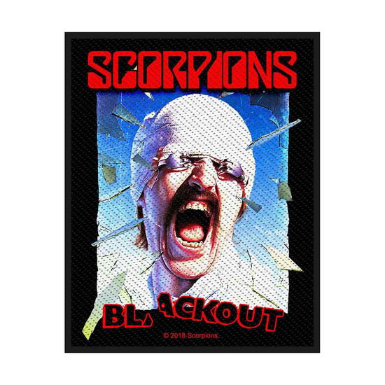 Scorpions Standard Woven Patch: Blackout - Scorpions - Gadżety - PHD - 5055339791018 - 19 sierpnia 2019