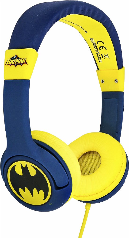 Otl Batman - Caped Crusader Kids Headphones - Otl Technologies - Game - Oceania Trading Limited - 5055371623018 - 